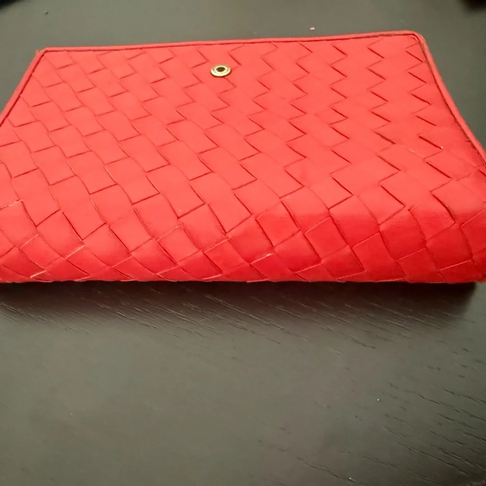 Rare Unicorn Red Woven personal Filofax